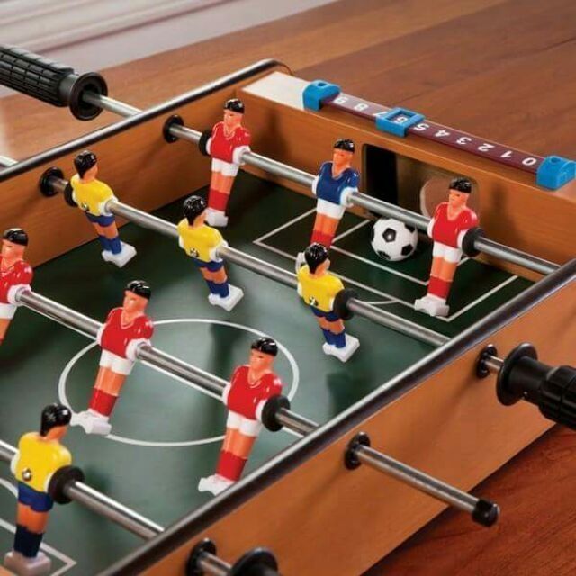 Bàn Bi Lắc 4 Và 6 Tay Cầm Đá Banh Đá Bóng Bằng Gỗ Vui Nhộn Cho Bé