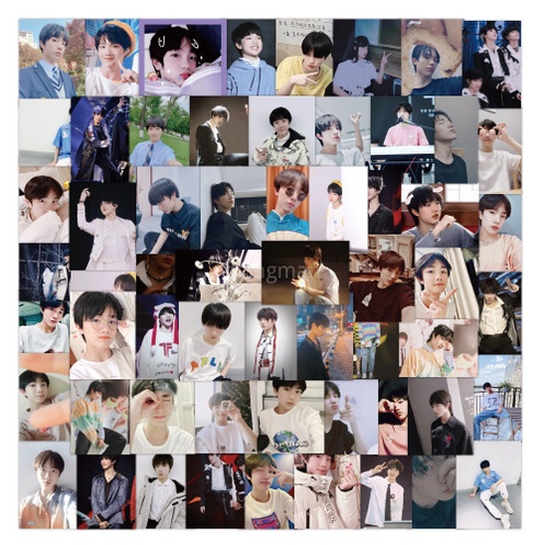 Bộ 60 Miếng Dán Trang Trí Hình Thần Tượng Zhu Zhixin / Su Duao / Zhang Ji / Zhang Yuze / Zuo