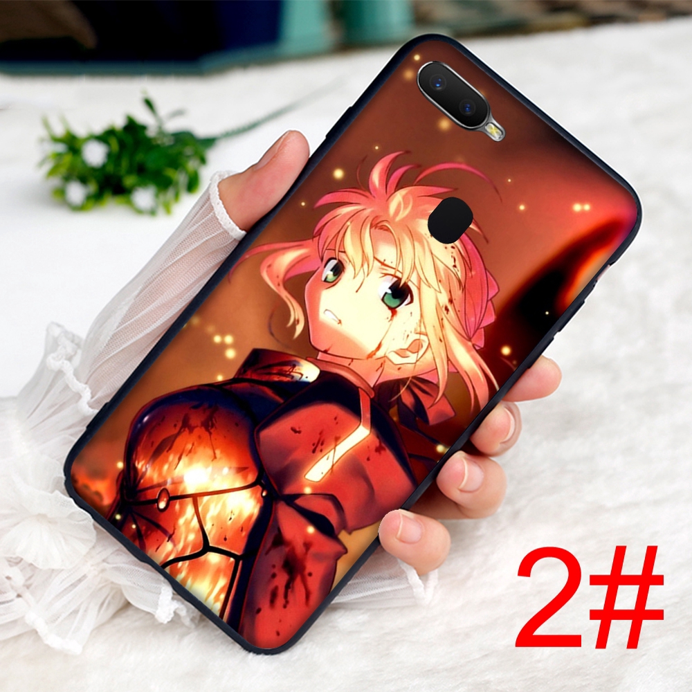 Ốp điện thoại bằng nhựa mềm hình Fate Zero cho OPPO A1 A83 A37 A39 A3s A5 A57 A59 A5s A7 A73