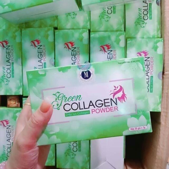 Combo 5 Diệp lục collagen
