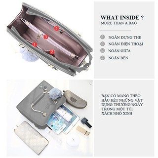 Túi Xách Nữ Đeo Vai - Màu Xám T09