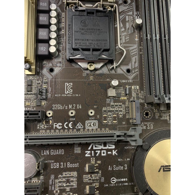 Chặn main ASUS Z170-K Z170 K