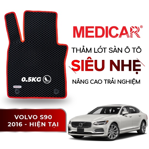 MEDICAR - Thảm Lót Sàn ô tô Volvo S90 (2016 - Hiện tại)