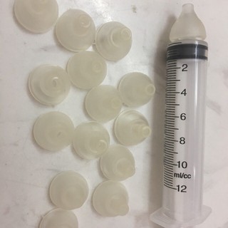 Combo Bộ rửa mũi gồm đầu Silicon và Bơm tiêm 10ml,20ml