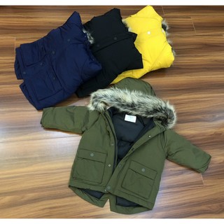 Áo Parka Zara xuất cho bé