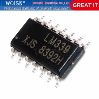 Set 20 linh kiện điện tử Lm339Dr Lm339 Sop-14 tiện dụng