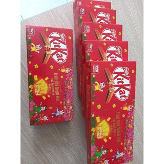 Bánh Xốp Phủ Socola Kitkat Hộp Xuân 102G