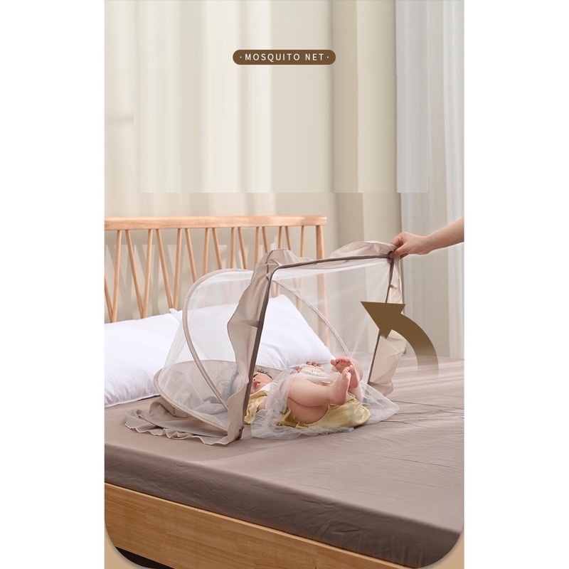 Màn Chụp Siêu Chống Muỗi Tiện Lợi Có Thể Gấp Gọn Cho Bé