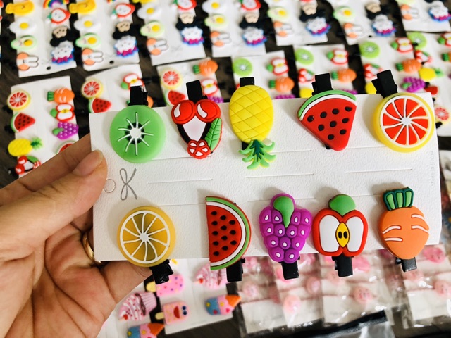 Kẹp tóc hoạt hình ngộ nghĩnh