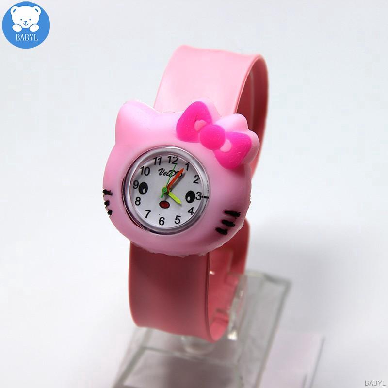 Đồng hồ đeo tay thiết kế họa tiết đáng yêu cho bé