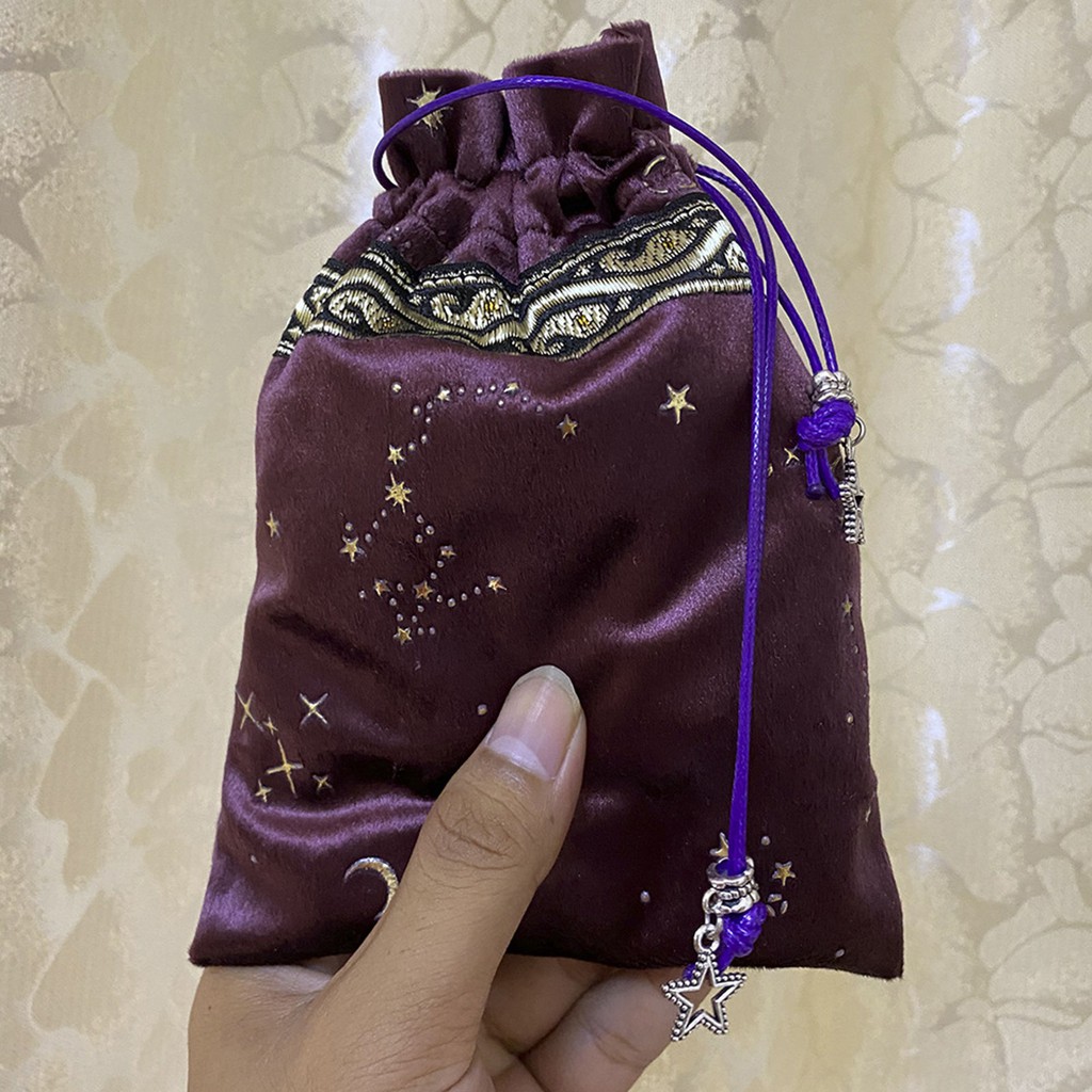 Túi Đựng Thẻ Bài Tarot Chất Liệu Nhung Cao Cấp