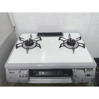  BẾP GA OSAKA GAS  MẶT ĐÁ LÒ NƯỚNG 2 TẦNG LỬA HẸN GIỜ TẮT 3 LÒ HÀNG NỘI ĐỊA NHẬT 