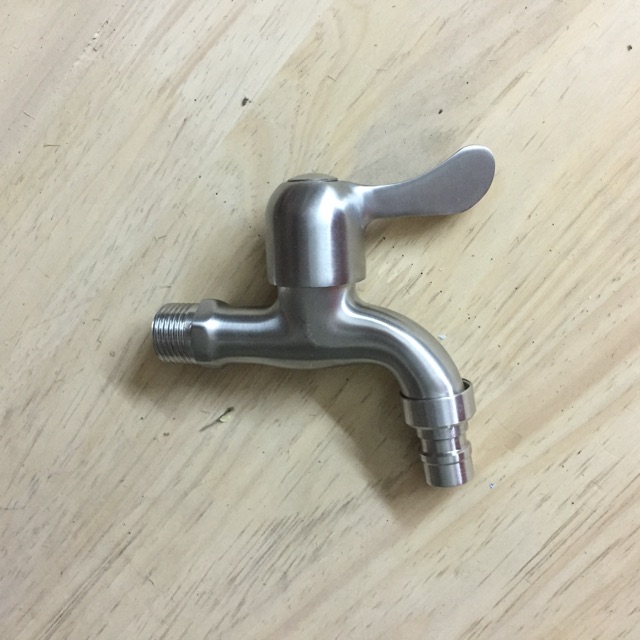 Vòi Nước Inox304 Ren 21 BH 36 Tháng