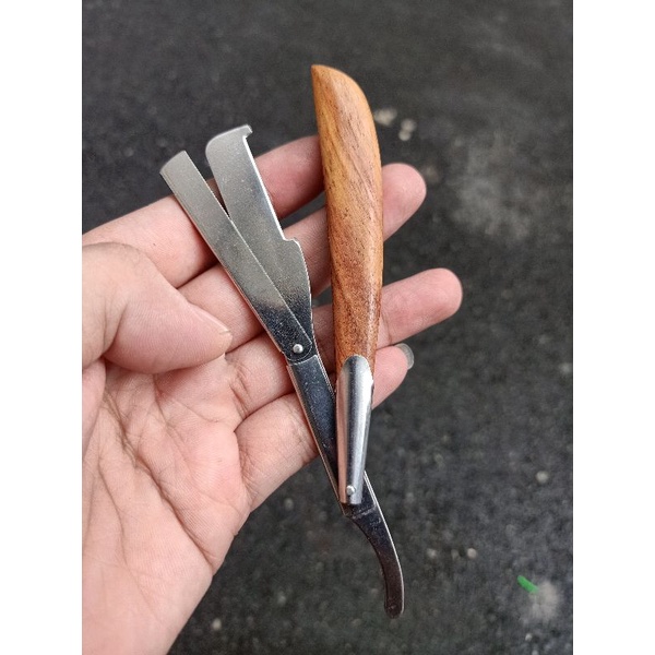 Cán dao cạo gỗ thông dụng