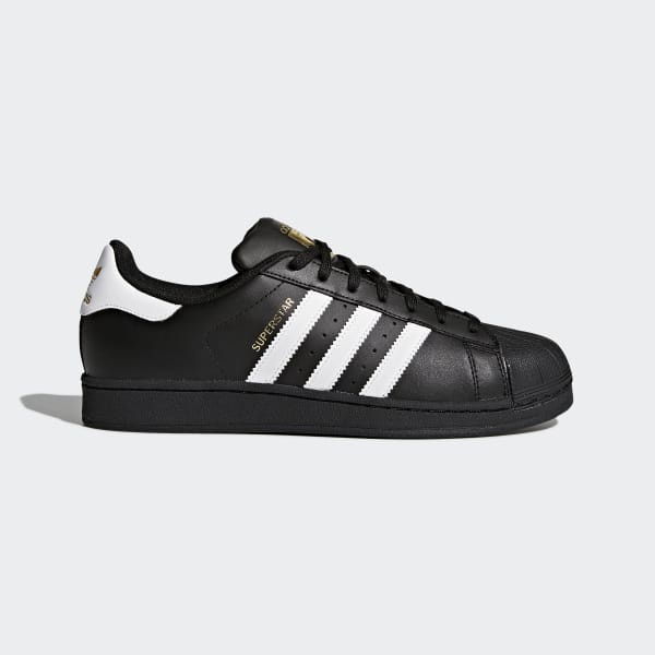 [ 2hand] Giày Sneaker Thể Thao ADIDAS SUPERSTAR “BLACK/WHITE” Chính Hãng 100% (HÀNG LỖI SX NHẸ)