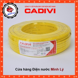 10m Dây Điện Đôi CADIVI Vcmd 2x2.5 mm2 Đôi 2.5 Mềm Cao Cấp (10m/cuộn)