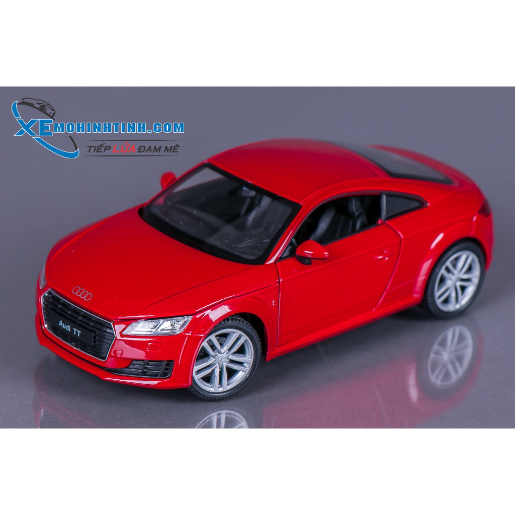 Xe Mô Hình Audi Tt Coupe 1:24 Welly