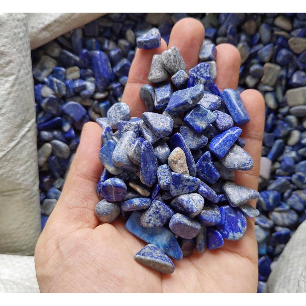 Đá vụn thach anh ngũ sắc trang trí 1kg