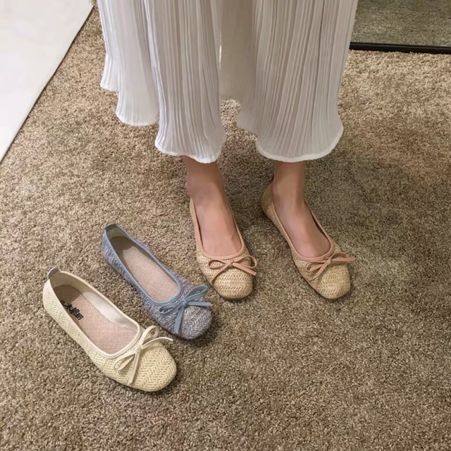 Giày cói đế bệt | BigBuy360 - bigbuy360.vn