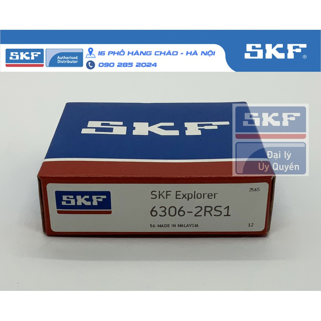VÒNG BI SKF 6306-2RS1 chính hãng