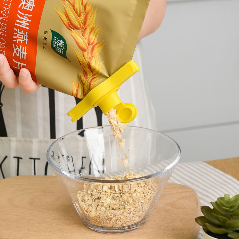 Dụng Cụ Kẹp Miệng Túi Nhựa Đựng Thực Phẩm Tiện Dụng