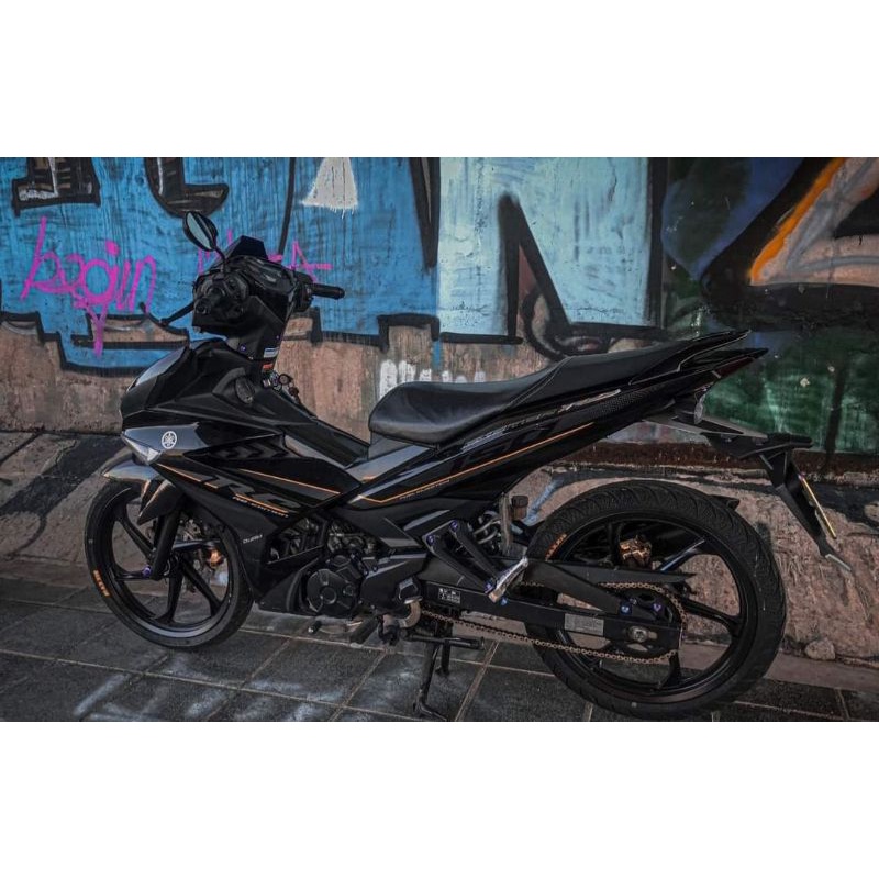 tem rời exciter 150 đen rc chỉ vàng