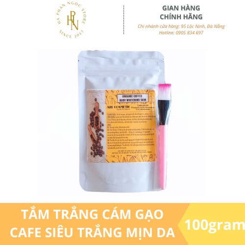 [MẪU MỚI] Bột Tắm Trắng Cafe Sữa Non - Dùng Được Cho Face & Body - CAM KẾT Trắng Ngay Lần Đầu Sử Dụng