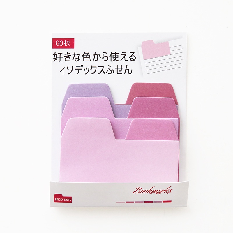 Giấy Note Dán Ghi Chú - Sticky Note Màu Sắc Pastel Dễ Thương 10*8cm (60 tờ)