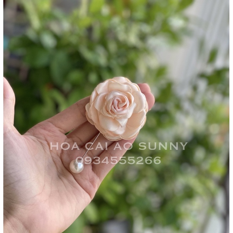 Hoa cài áo handmade Sunny MS014