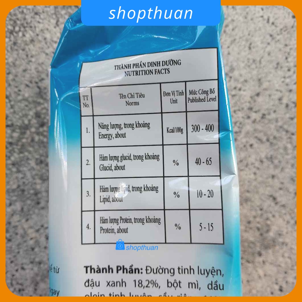 Bánh pía 5 sao đậu sầu riêng trứng muối Tân Huê Viên 600g