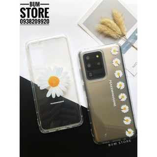 Ốp Lưng Hoa Cúc Trong Suốt Samsung Galaxy S20 Plus / S20 Ultra
