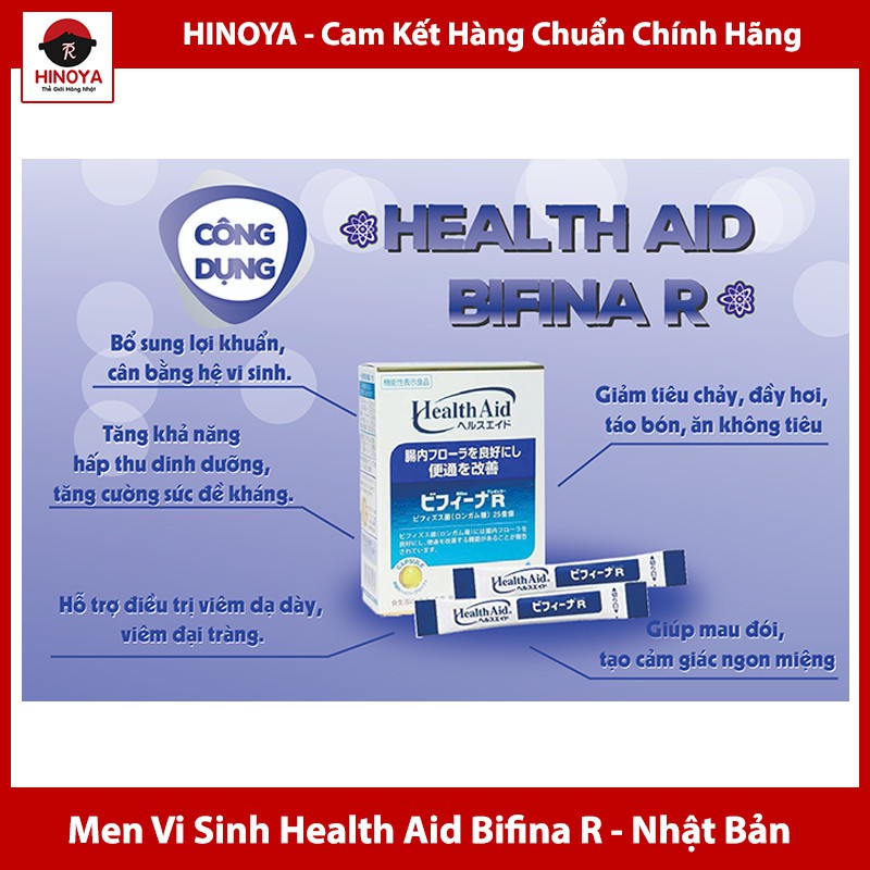 MEN VI SINH HEALTH AID BIFINA R 20 Gói