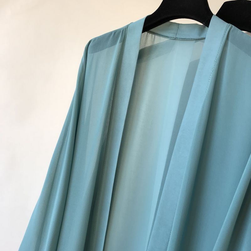 Áo Khoác Mỏng Dáng Dài 12.16 Thời Trang Đi Biển | BigBuy360 - bigbuy360.vn