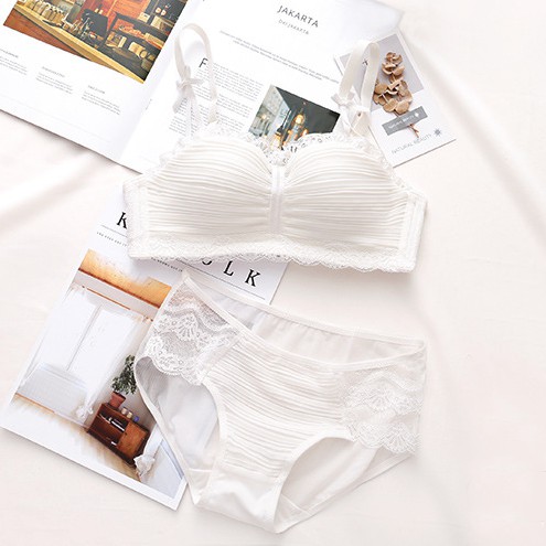 Bộ Đồ Lót Nâng Ngực Không Gọng Phối Voan Mềm - SB019 | BigBuy360 - bigbuy360.vn