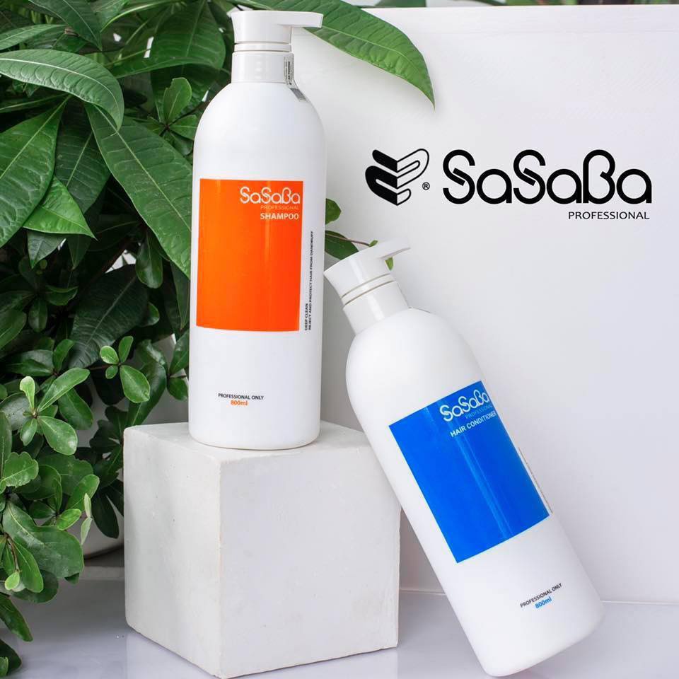 Dầu gội xả hoàn hình SASABA PLUS 500ml chính hãng