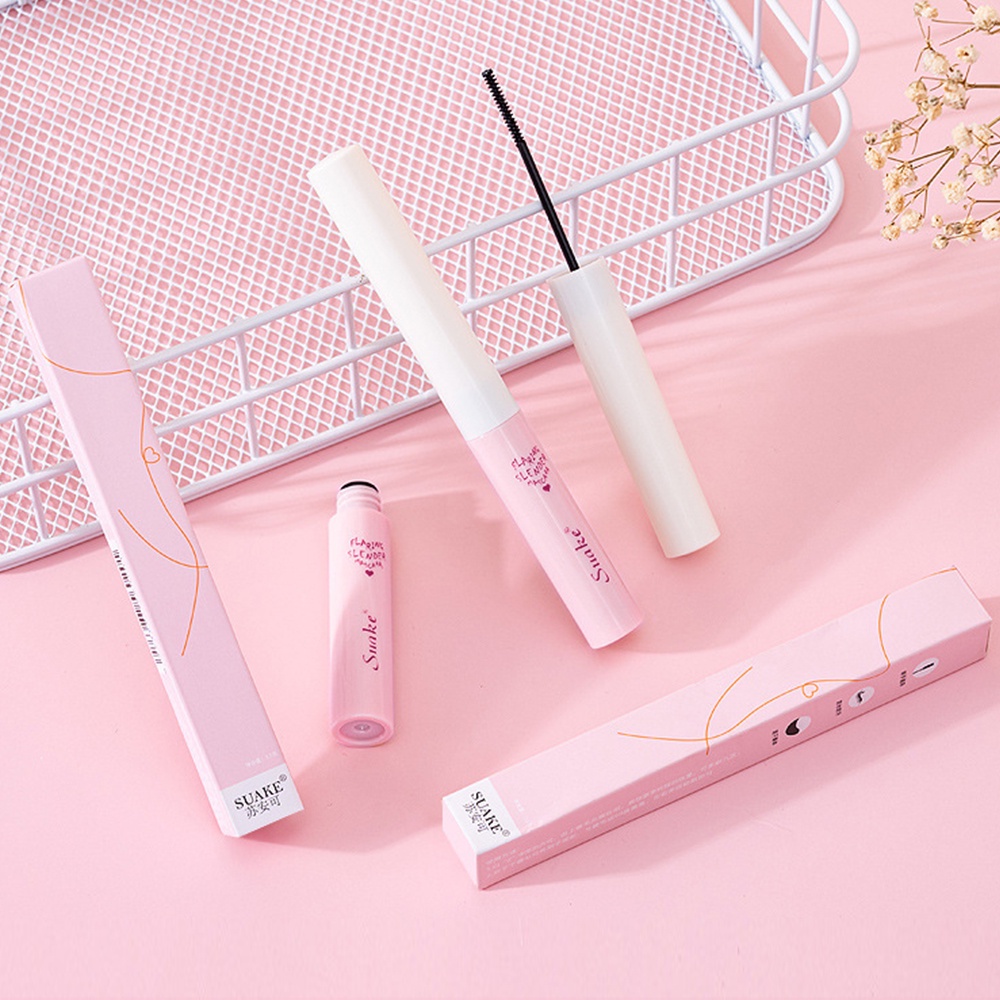 Mascara Sợi Tơ 4D Nhanh Khô Chống Thấm Nước Nhanh Khô Chuốt Mi Cong Dày Tự Nhiên Cho Nữ