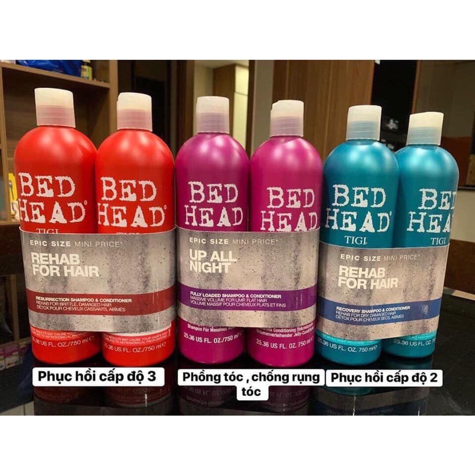 Bộ Dầu gội xả Tigi Bed Head siêu phục hồi