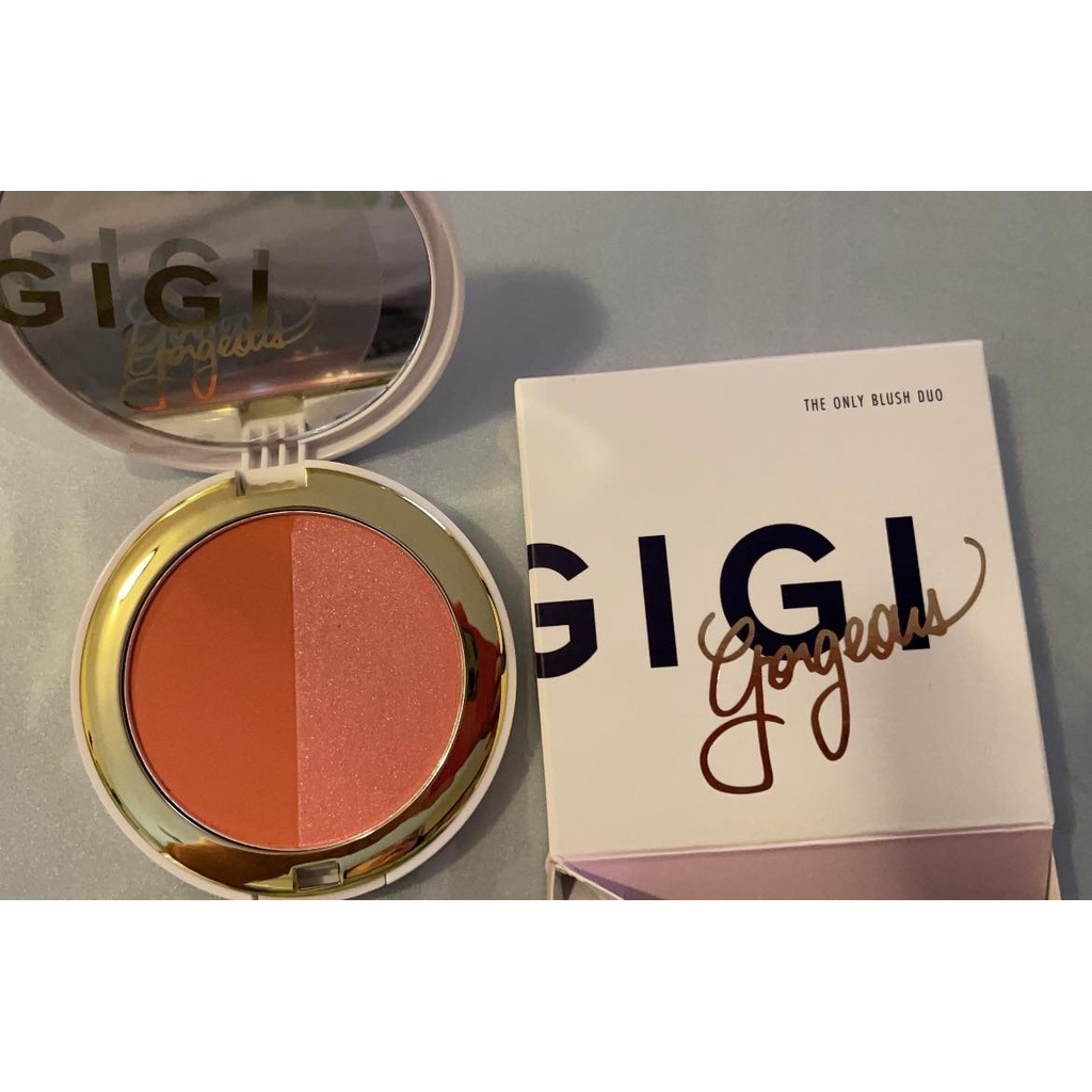 PHẤN MÁ, TẠO KHỐI GIGI GORGEOUS THE ONLY BLUSH DUO + THE SICK SCULPT BRONZER DUO CHÍNH HÃNG - 9339