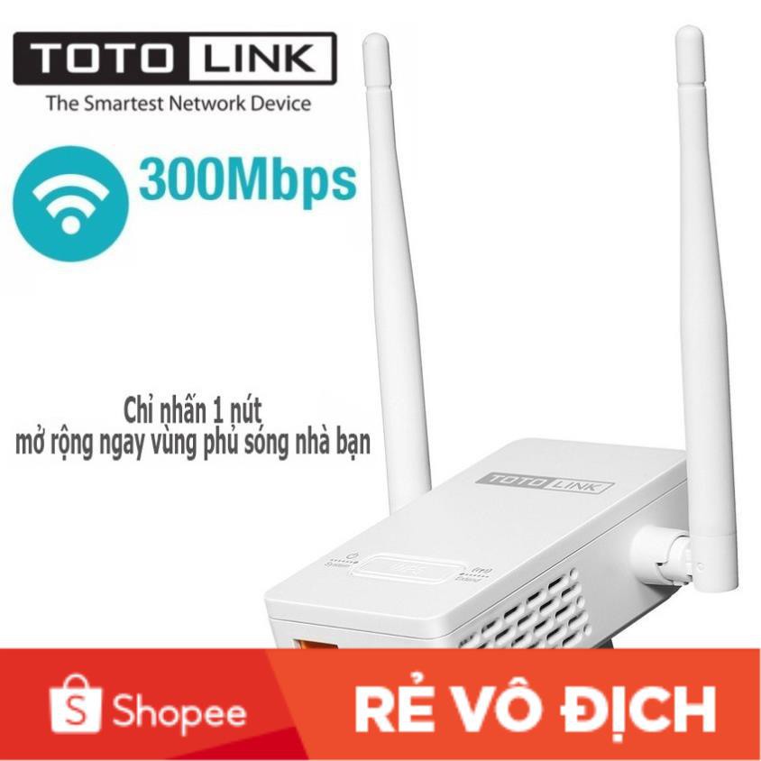 [Chính Hãng] Bộ tiếp sóng Totolink EX200 Chuẩn N Tốc Độ 300Mbps chính hãng cao cấp | WebRaoVat - webraovat.net.vn