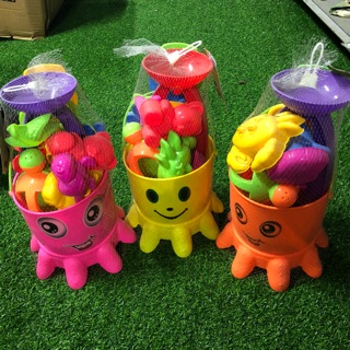 Đồ chơi xúc cát đi biển hình bạch tuộc- ĐỒ CHƠI ĐI BIỂN XÚC CÁT