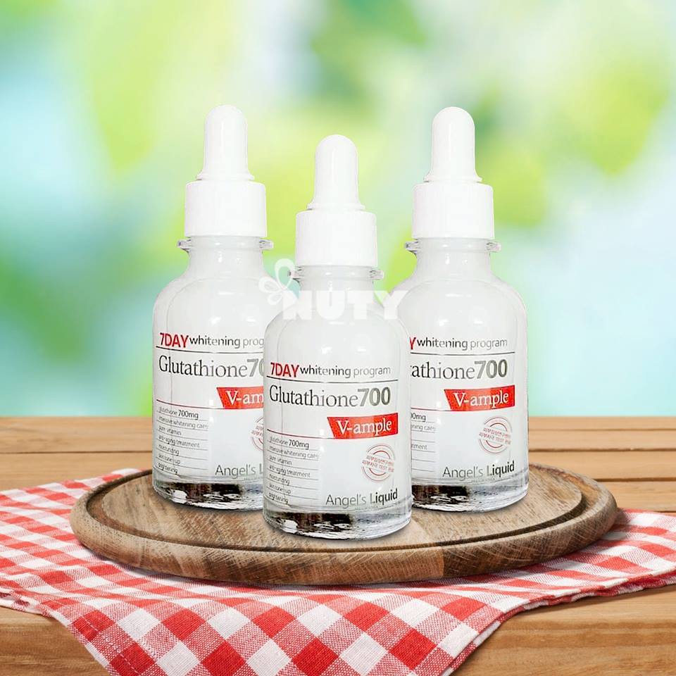 Serum Dưỡng Sáng Da Angel’s Liquid 7day Whitening Program Glutathione 700 V-Ample