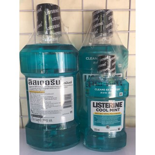 [SỈ GIÁ HỦY DIỆT] Nước Súc Miệng Listerin 250-750ml Thái Lan