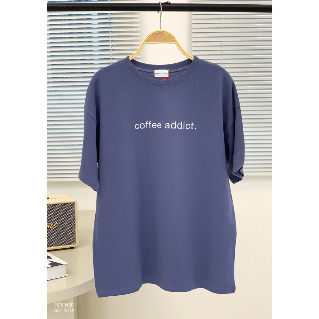 Áo thun chữ Coffee AOT457