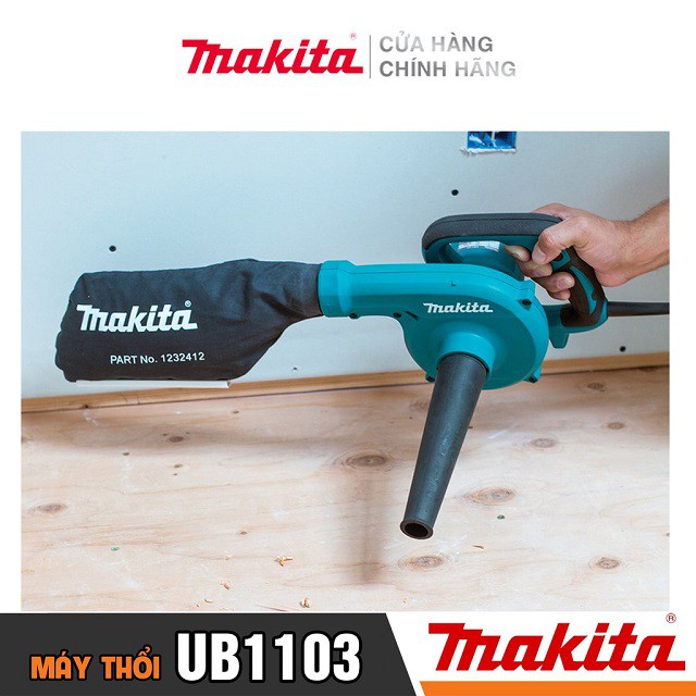 [Chính Hãng] Máy Thổi Bụi Makita UB1103 (600W), Bảo Hành Tại Các TTBH Toàn Quốc