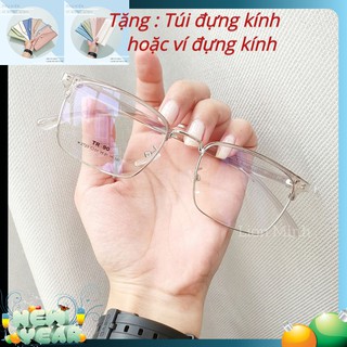 Gọng Kính Cận - Màu Xám Khói Kiểu Dáng Thời Trang - Gọng kính unisex