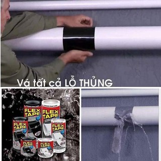 Miếng vá thông minh Flex Tape- Băng keo chịu nước, chống thấm siêu dính, Siêu dính, chống thấm nước giao ngẫu nhiên