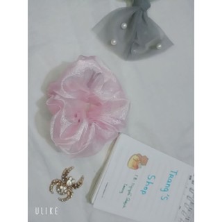 Set 15 scrunchies ngẫu nhiên loại đẹp ,thời trang