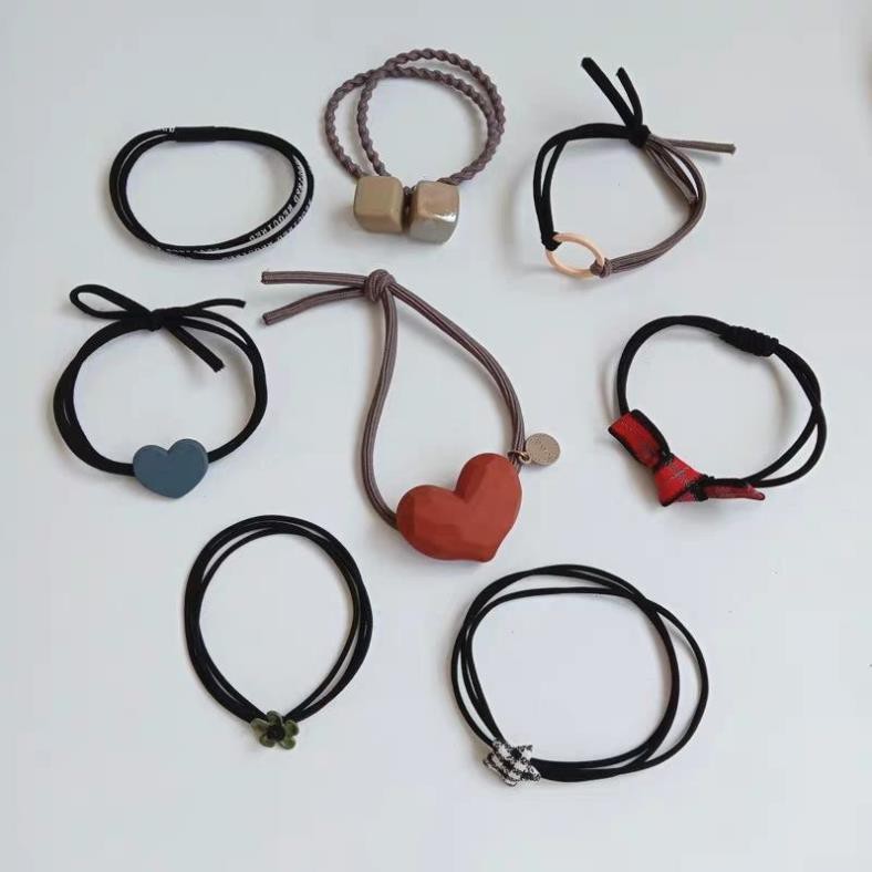 Cột Tóc Hàn Quốc Nữ Xì Teen Đủ Loại