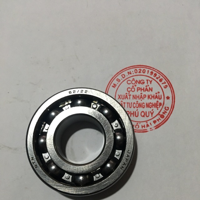 Bạc đạn, vòng bi Nhật NTN 62/22 CM
