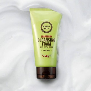 Sữa Rửa Mặt Happy Bath Cleansing Foam Soapberry & Teatree Acne